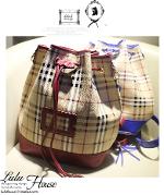 หมดค่ะ กระเป๋าLuluhouse รุ่น L108-01burg  กระเป๋าสวยเกาหลี นำเข้าของแท้ 100% ค่ะ